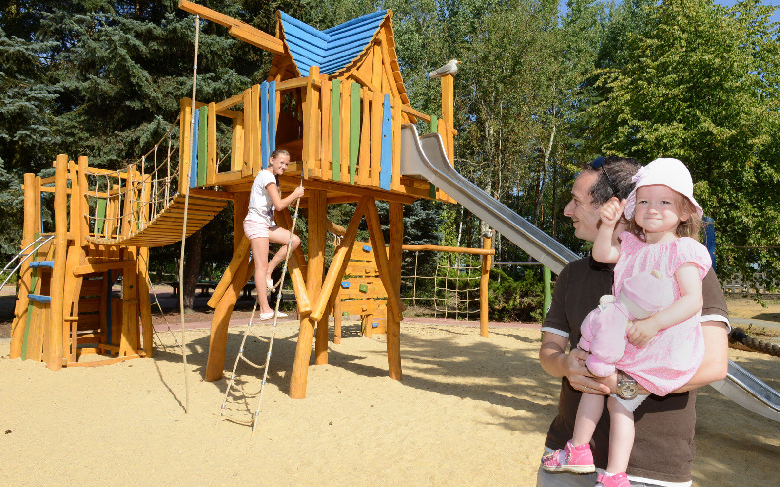 Dětské hřiště, Foto: Steffen Rasche, Lizenz: Zweckverband LSB